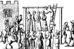 Those punished for witchcraft were sentenced to death and hanged.